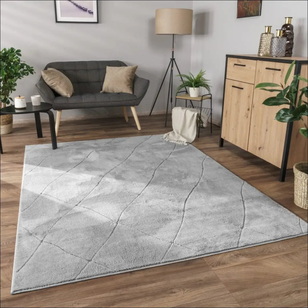 Kilimas NI4039 - €98 Save 15% 100-200, 50-100, __label:Pristatymas 5-14 d.d., color-Grau, kilimai 120x160 cm / Pilka