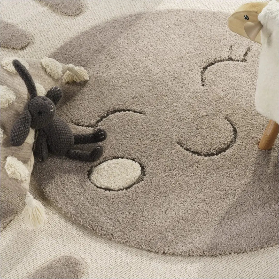 Kilimas NI4122 - €129 Save 15% 100-200, __label:Pristatymas 5-14 d.d., color-creme, kilimai, newdiva2 120 cm skersmuo