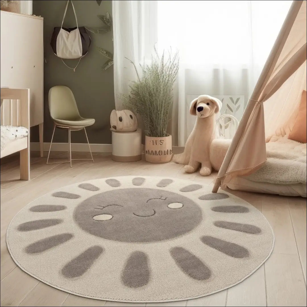 Kilimas NI4122 - €129 Save 15% 100-200, __label:Pristatymas 5-14 d.d., color-creme, kilimai, newdiva2 120 cm skersmuo