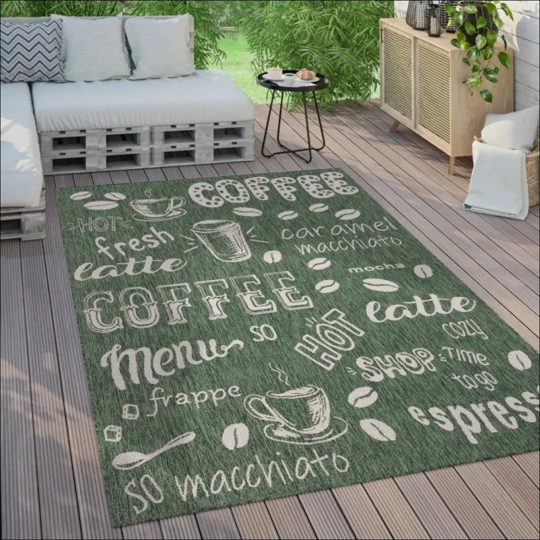 Kilimas NI4169 - €80 Save 15% 100-200, 25-50, 50-100, __label:Pristatymas 5-14 d.d., color-Grün 120x160 cm / Žalia