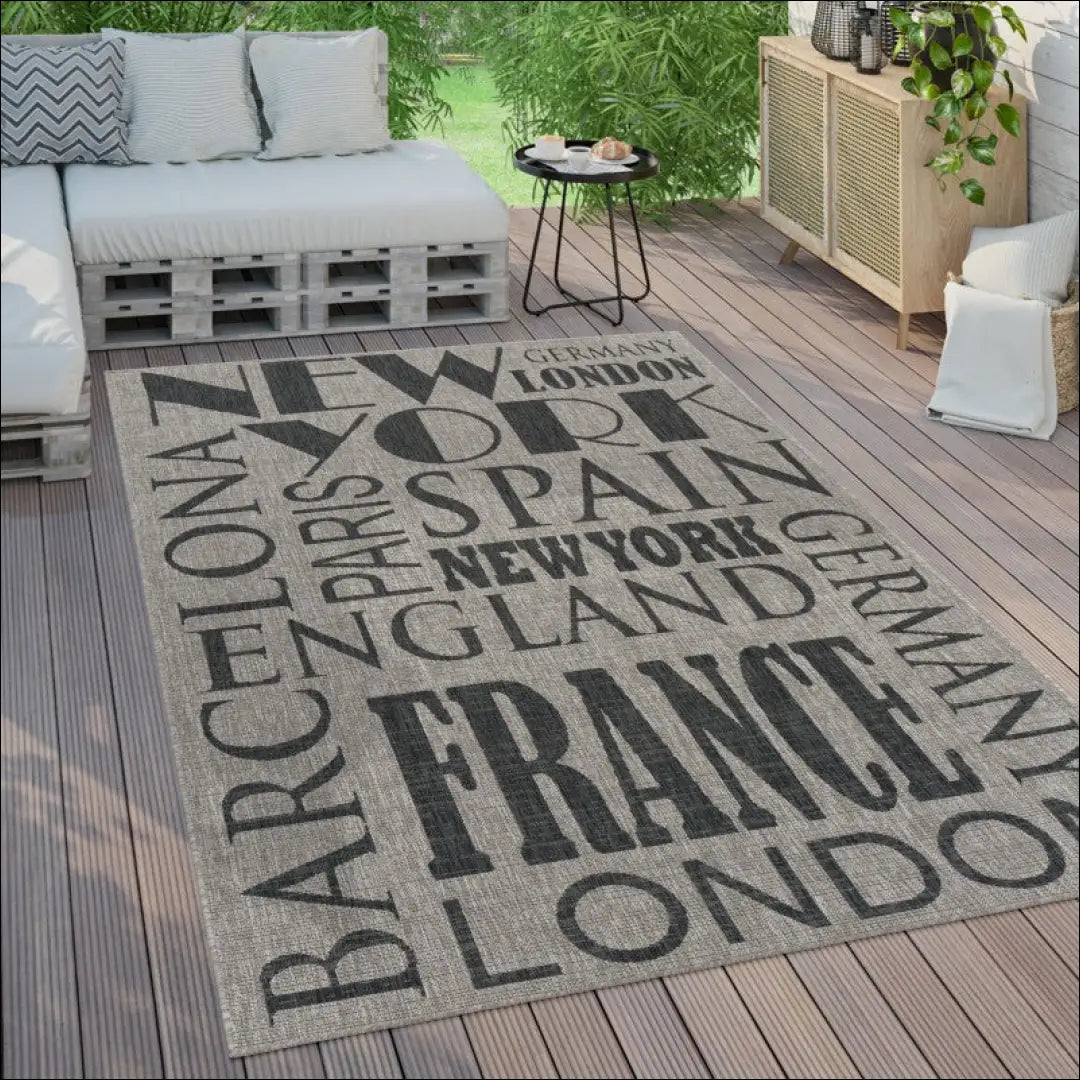 Kilimas NI4174 - €80 Save 15% 100-200, 25-50, 50-100, __label:Pristatymas 5-14 d.d., color-Grau 120x160 cm / Pilka