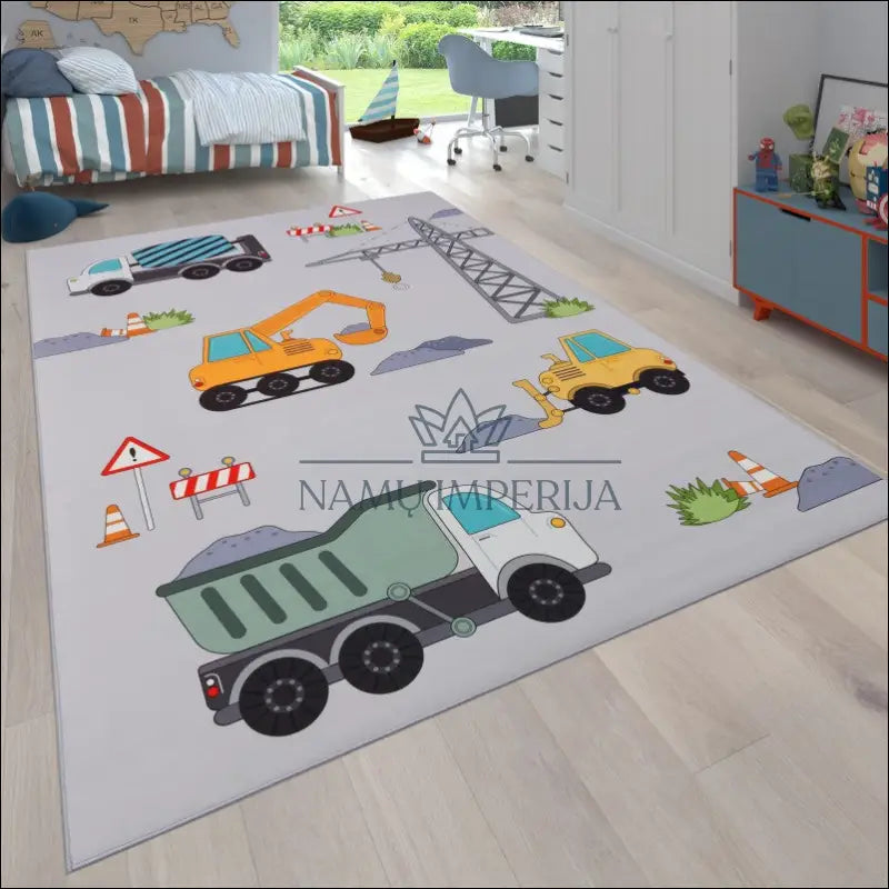 Kilimas NI4185 - €83 Save 15% 100-200, 50-100, __label:Pristatymas 5-14 d.d., color-Grau, kilimai 100x200 cm / Pilka