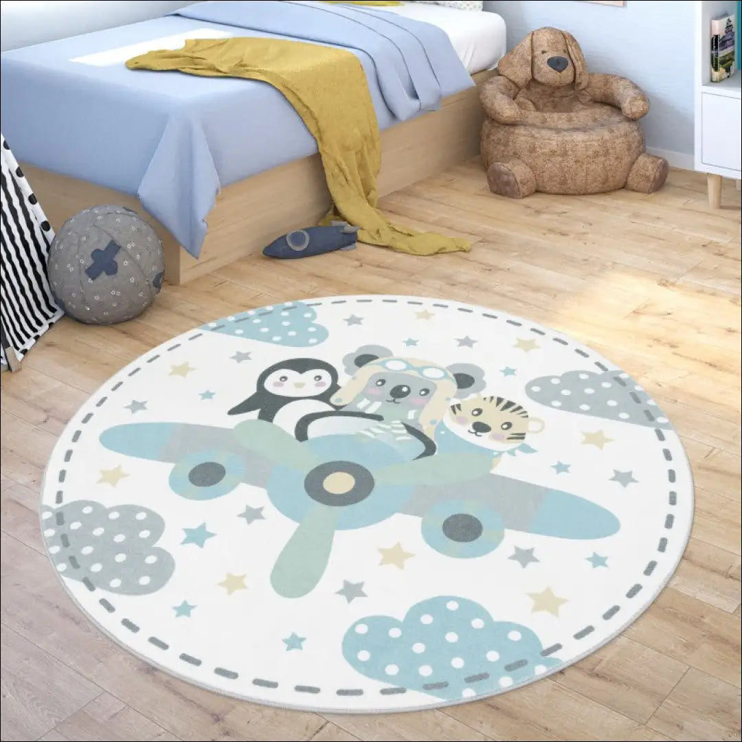 Kilimas NI4189 - €83 Save 15% 100-200, 50-100, __label:Pristatymas 5-14 d.d., color-creme, kilimai 120 cm skersmuo