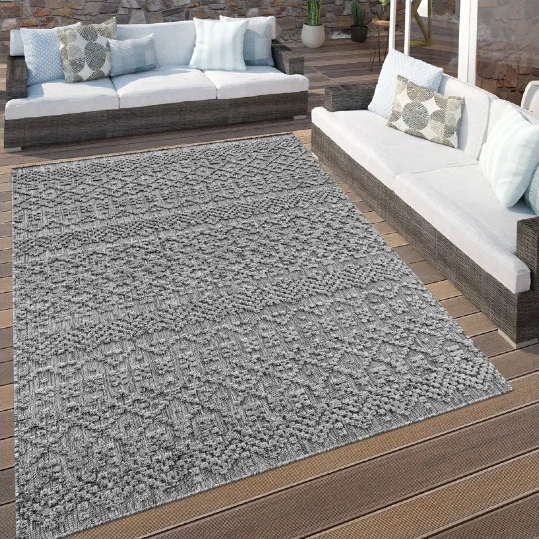 Kilimas NI4196 - €67 Save 15% 100-200, 50-100, __label:Pristatymas 5-14 d.d., color-anthrazit, kilimai 120 cm skersmuo