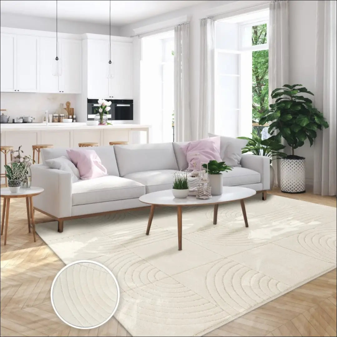 Kilimas NI4242 - €161 Save 15% 100-200, __label:Pristatymas 5-14 d.d., color-kremas, kilimai, newdiva2 120 x 170 cm