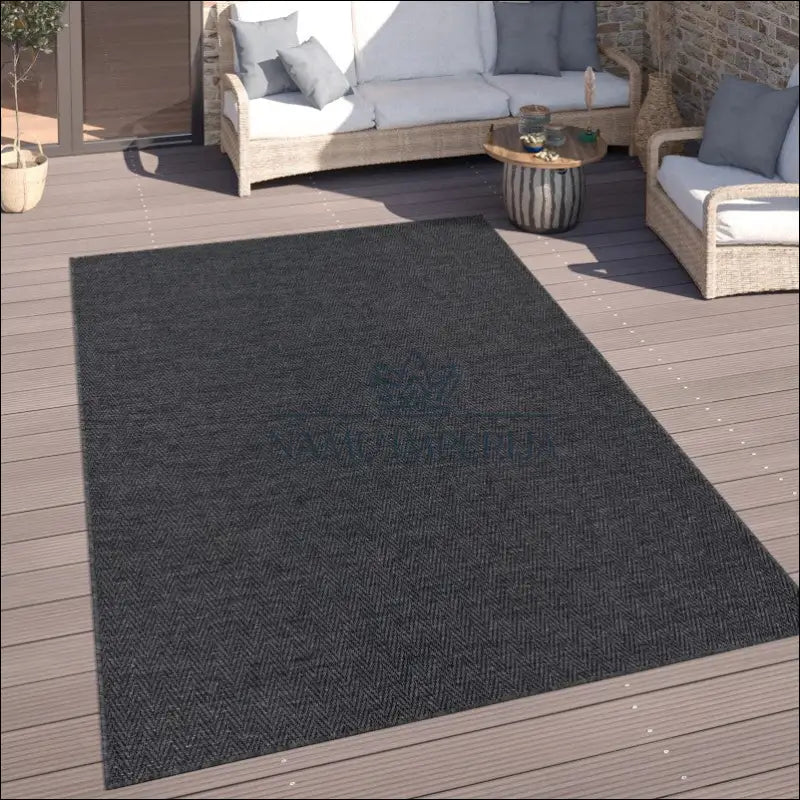 Kilimas NI4260 - €91 Save 15% 100-200, 50-100, color-Anthracite, kilimai, newdiva2 120x160 cm / antracitas Kilimai