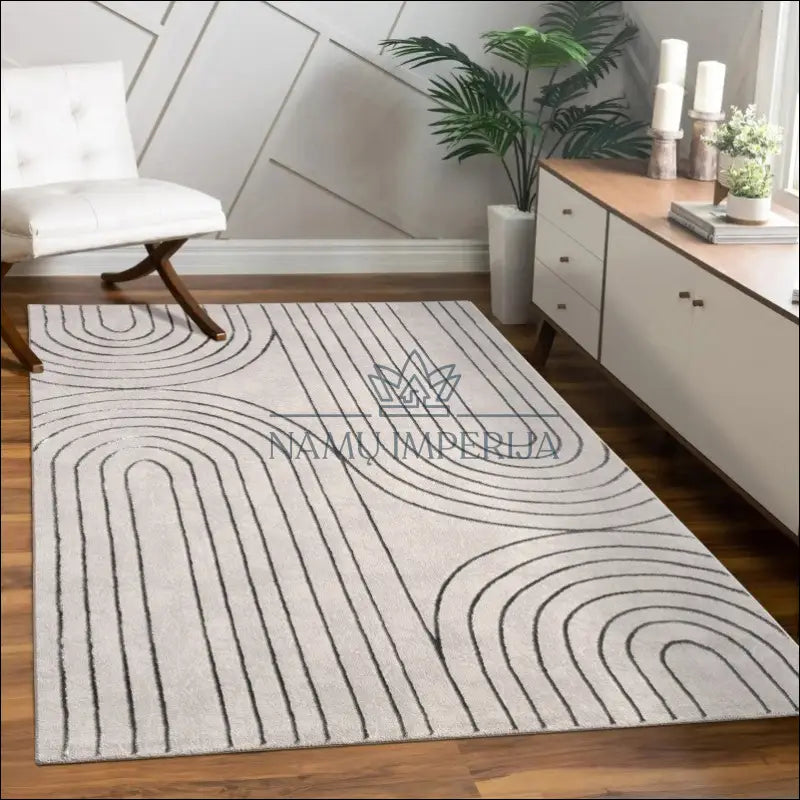 Kilimas NI4300 - €129 Save 15% 100-200, 50-100, __label:Pristatymas 5-14 d.d., color-pilka, kilimai 120x160 cm / Pilka