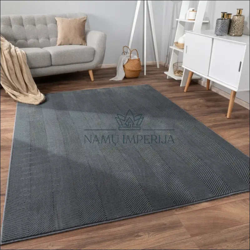 Kilimas NI4311 - €114 Save 15% 100-200, 50-100, color-Anthracite, kilimai, newdiva2 120x160 cm / antracitas Kilimai