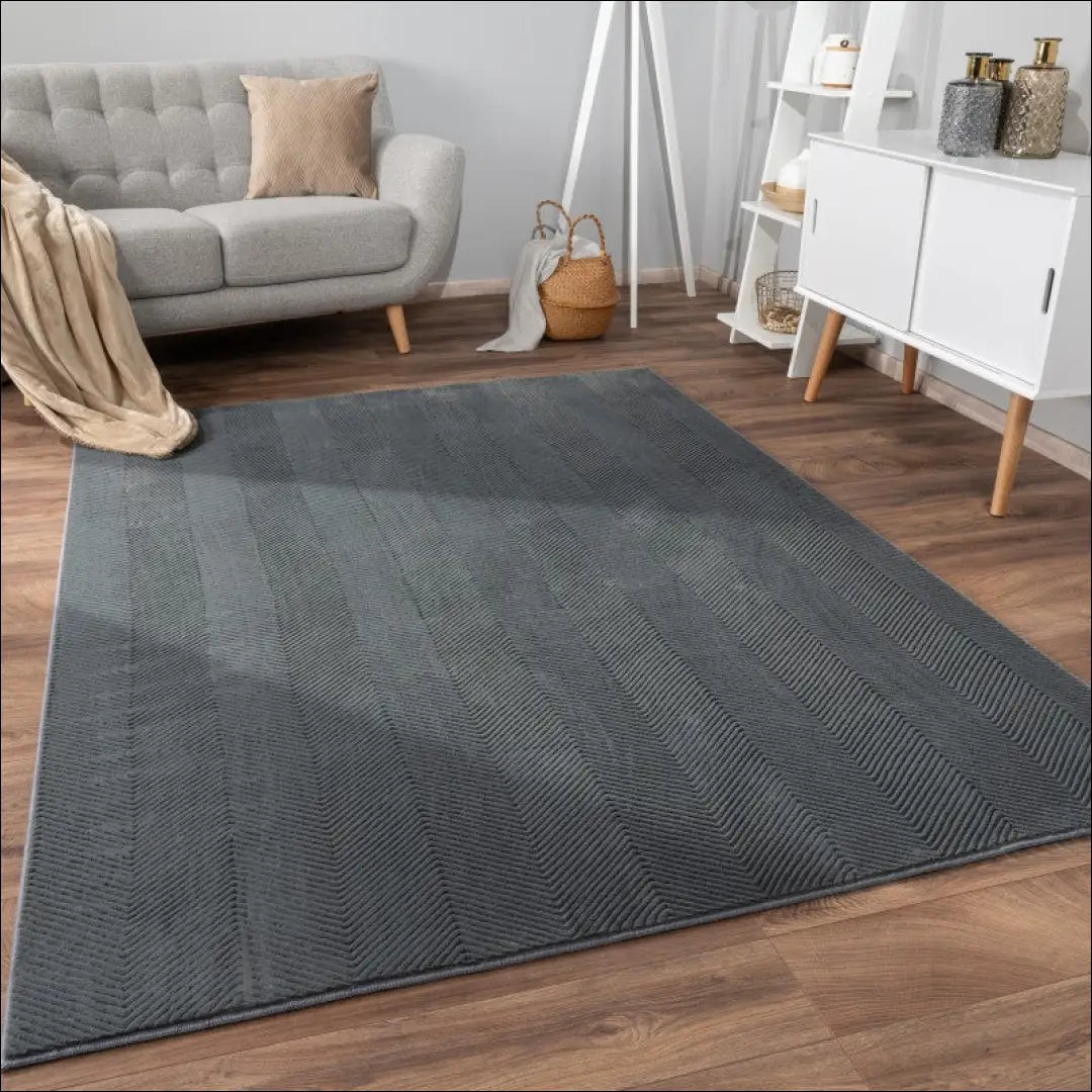 Kilimas NI4311 - €114 Save 15% 100-200, 50-100, __label:Pristatymas 5-14 d.d., color-Anthracite, kilimai 120x160 cm