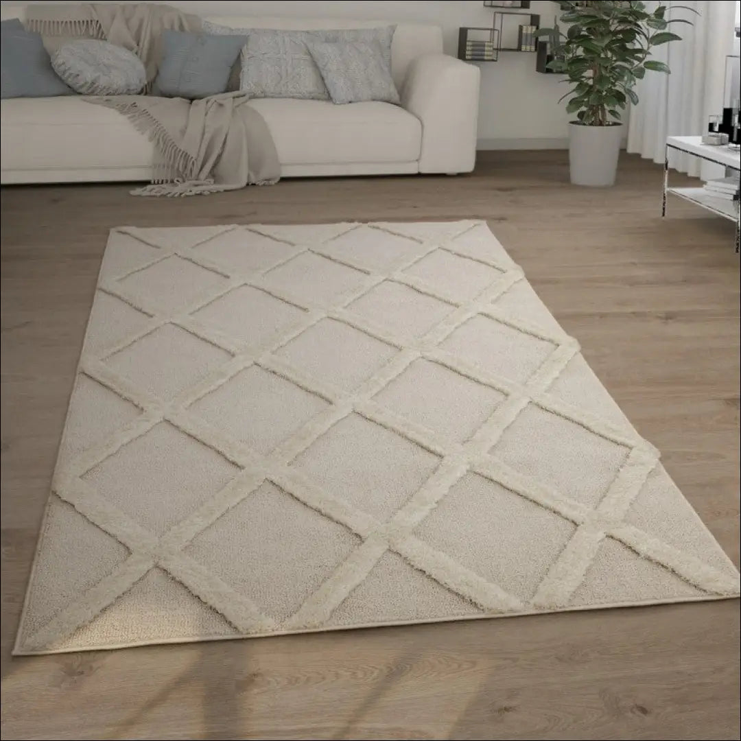 Kilimas NI4483 - €106 Save 15% 100-200, 50-100, __label:Pristatymas 5-14 d.d., color-kremas, kilimai 120x160 cm