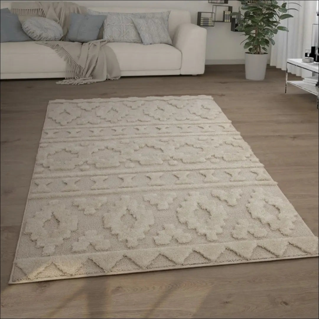 Kilimas NI4488 - €106 Save 15% 100-200, 50-100, __label:Pristatymas 5-14 d.d., color-kremas, kilimai 120x160 cm