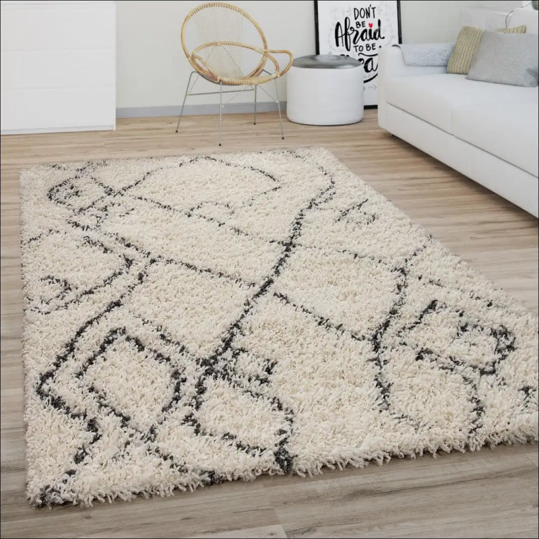 Kilimas NI4501 - €56 Save 15% 100-200, 50-100, __label:Pristatymas 5-14 d.d., apvalus, color-Creme-Anthrazit 60 cm x