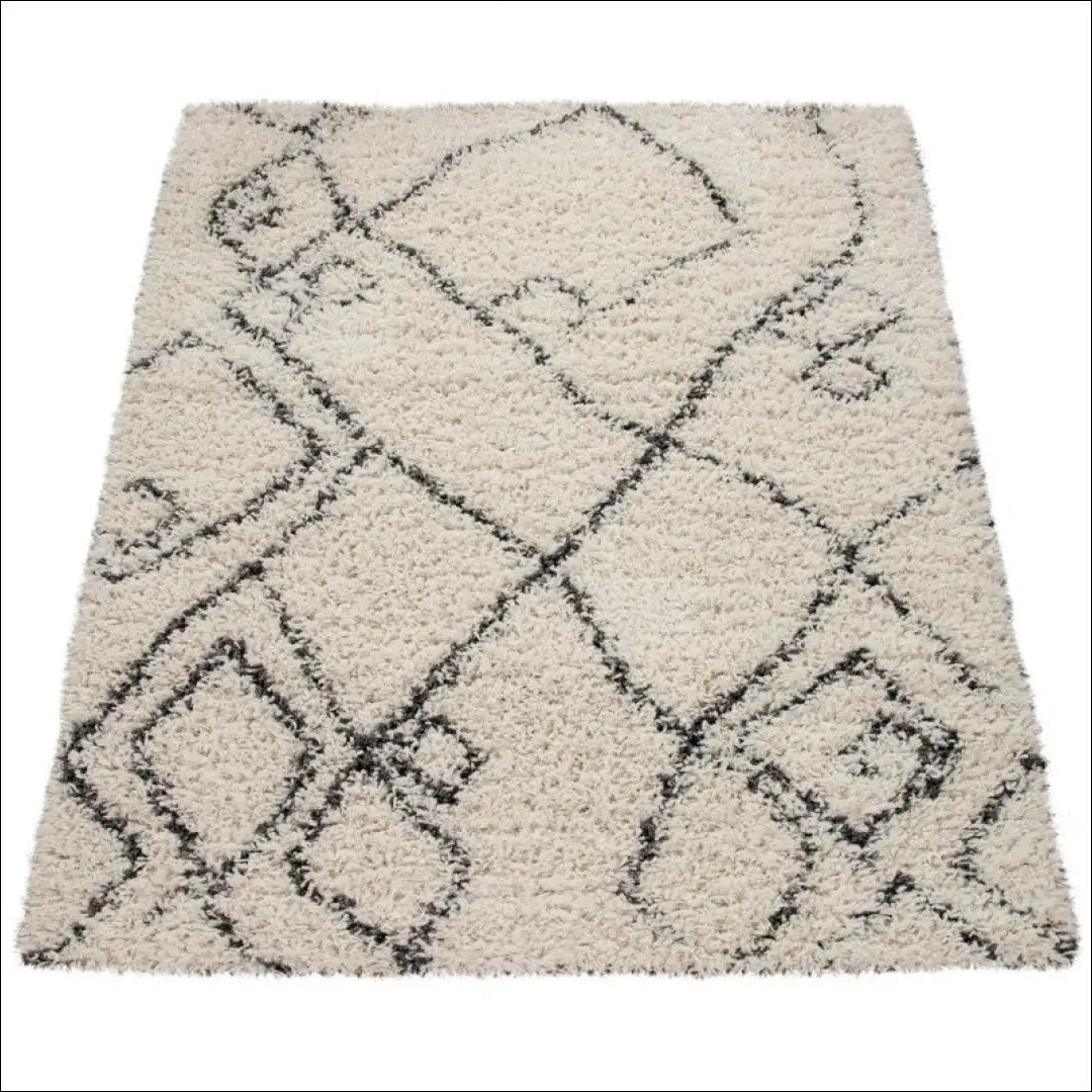 Kilimas NI4501 - 100-200, 50-100, __label:Pristatymas 5-14 d.d., apvalus, color-Creme-Anthrazit Kilimai | Namų imperija