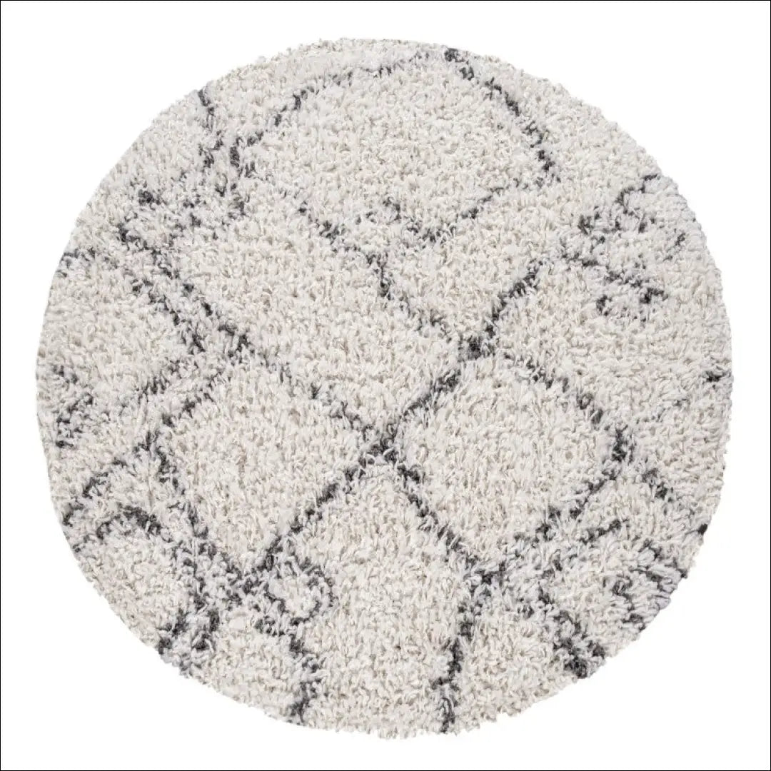 Kilimas NI4501 - 100-200, 50-100, __label:Pristatymas 5-14 d.d., apvalus, color-Creme-Anthrazit Kilimai | Namų imperija