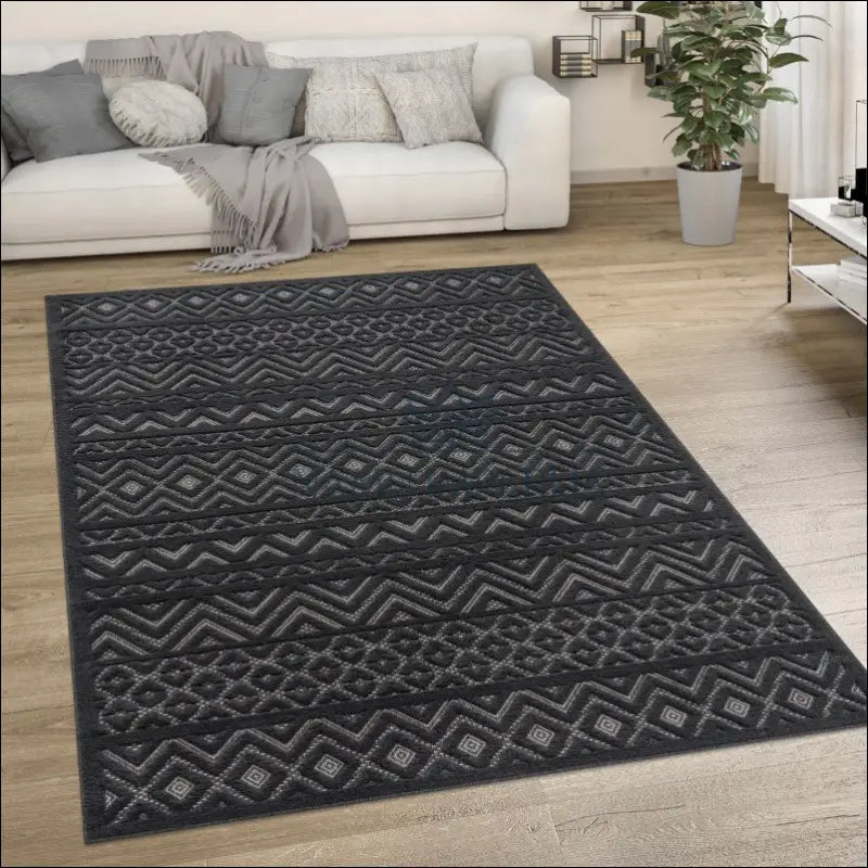 Kilimas NI4602 - 100-200, 50-100, __label:Pristatymas 5-14 d.d., color-Anthracite, kilimai Kilimai | Namų imperija Fast