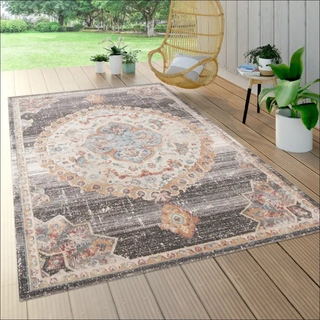 Kilimas NI4642 - €87 Save 15% 100-200, 50-100, __label:Pristatymas 5-14 d.d., color-pilka, kilimai 120 x 170 cm / Pilka