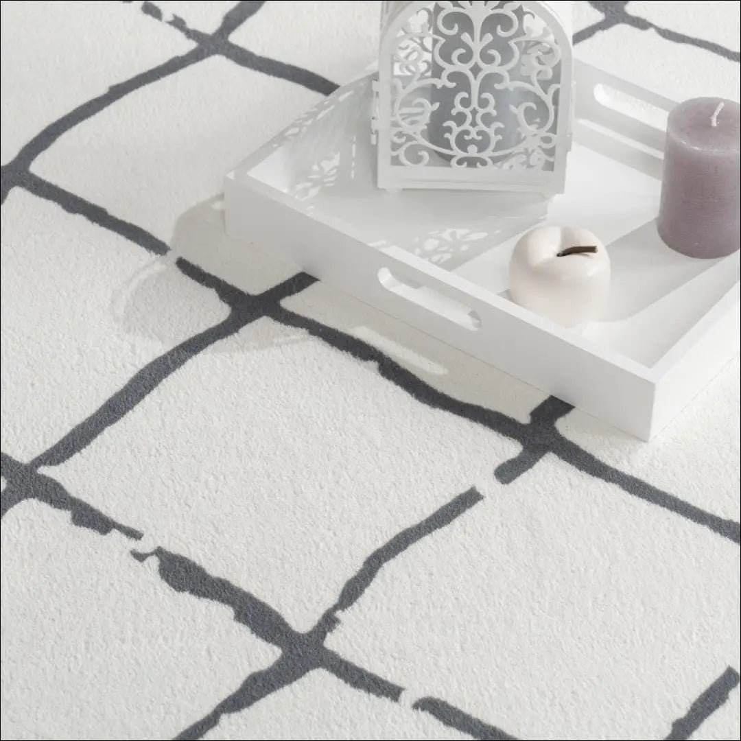 Kilimas NI4659 - 100-200, 50-100, __label:Pristatymas 5-14 d.d., color-Anthracite, kilimai Kilimai | Namų imperija Fast