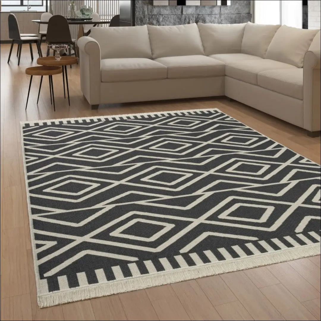 Kilimas NI4751 - 100-200, 25-50, 50-100, __label:Pristatymas 5-14 d.d., color-Anthracite Kilimai | Namų imperija Fast
