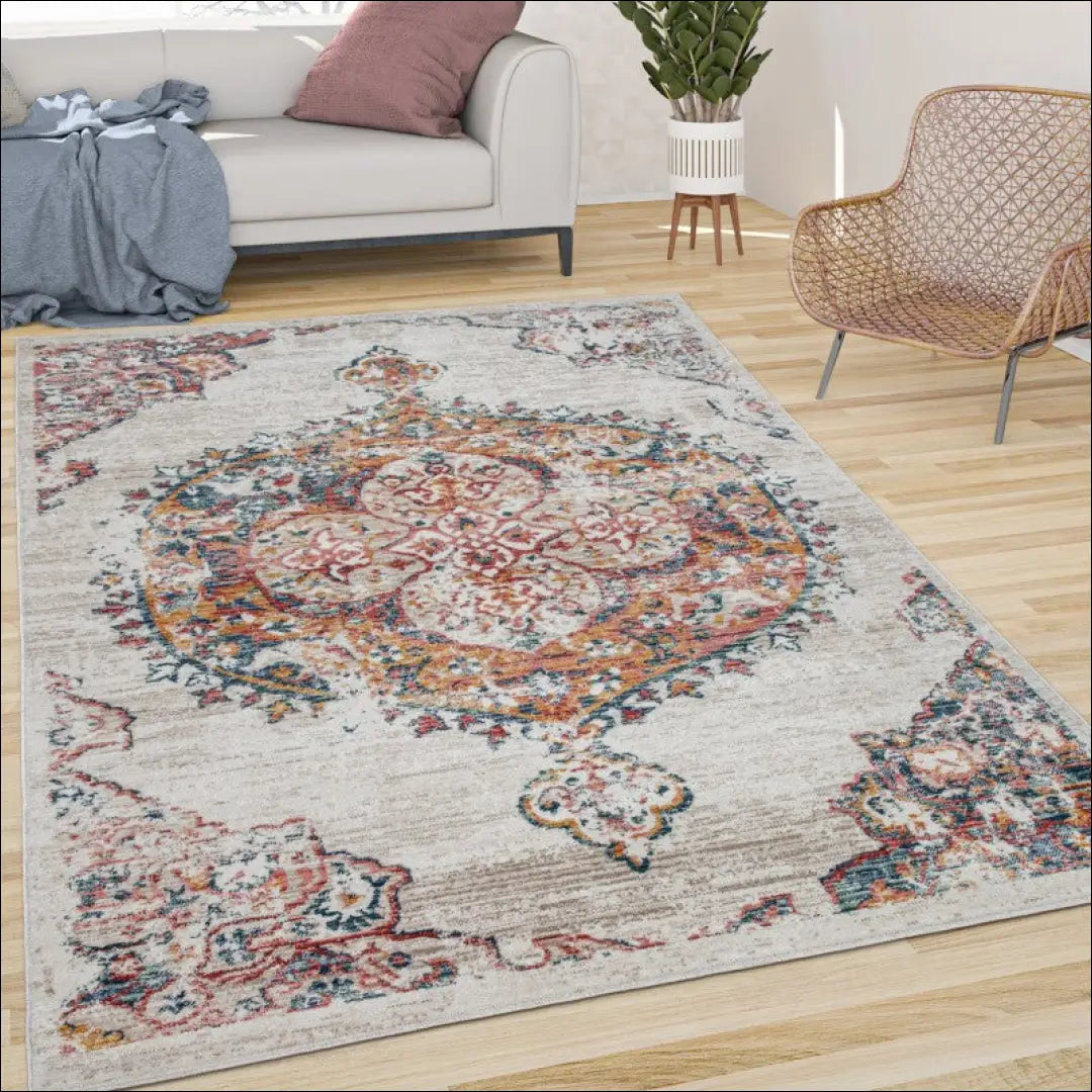 Kilimas NI4851 - €106 Save 15% 100-200, 50-100, __label:Pristatymas 5-14 d.d., color-kremas, kilimai 120 x 170 cm