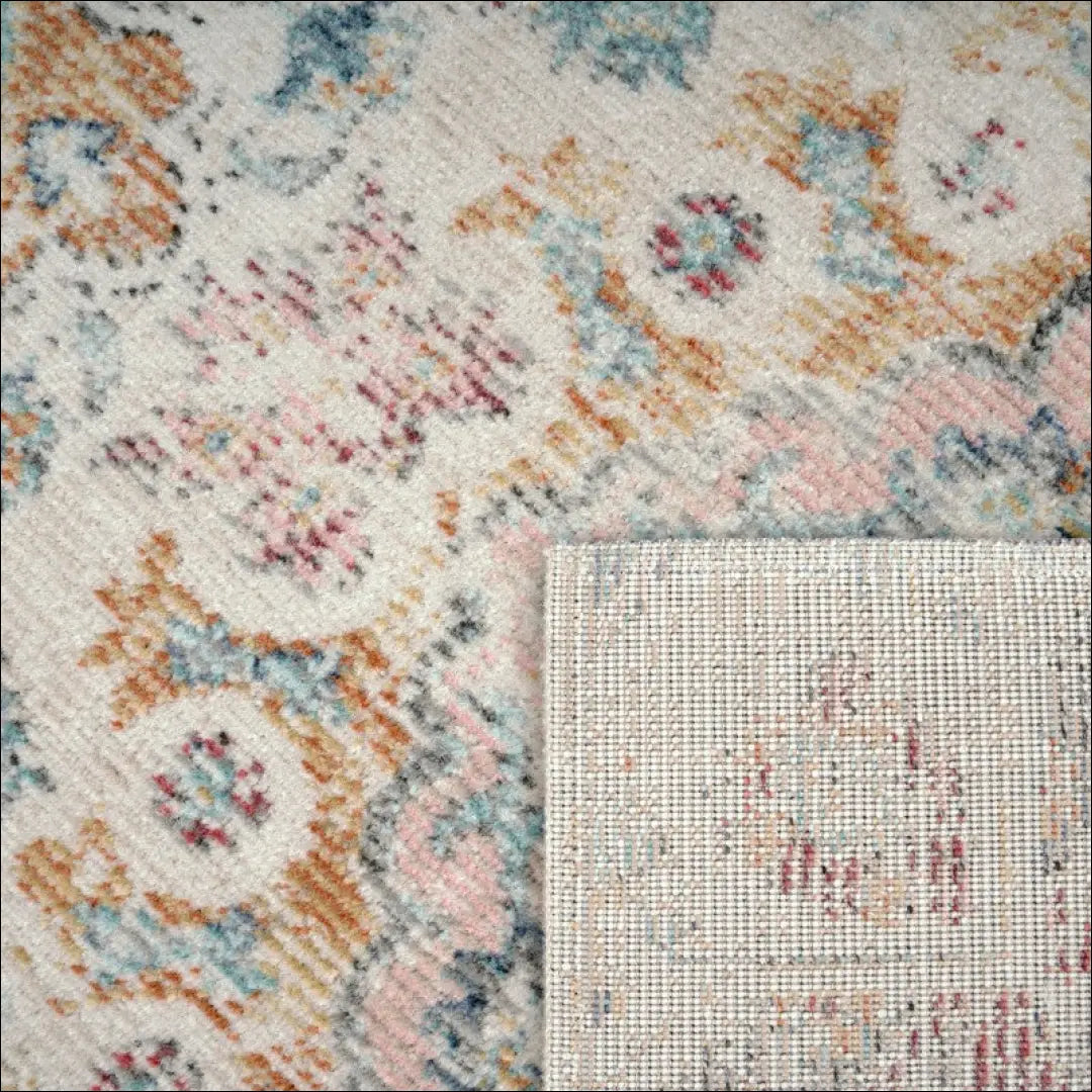 Kilimas NI4963 - 100-200, 50-100, __label:Pristatymas 5-14 d.d., apvalus, color-Creme-rozine Kilimai | Namų imperija
