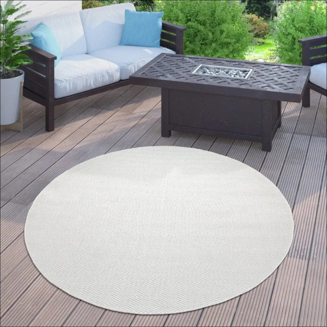 Kilimas NI4977 - €49 Save 15% 100-200, 25-50, 50-100, __label:Pristatymas 5-14 d.d., apvalus 60 cm x 100 / Kremas
