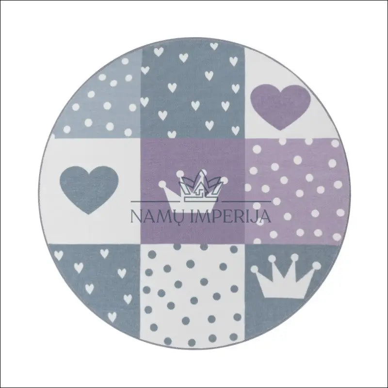 Kilimas NI5054 - 100-200, 50-100, __label:Pristatymas 5-14 d.d., color-violetine, kilimai Kilimai | Namų imperija Fast