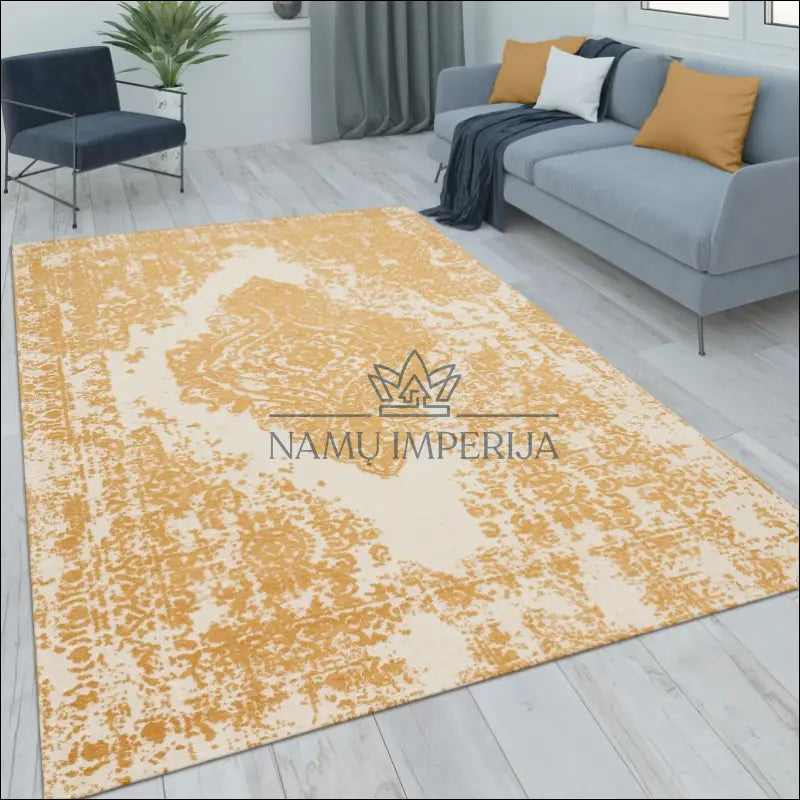 Kilimas NI5088 - €86 Save 15% 100-200, 50-100, __label:Pristatymas 5-14 d.d., color-Weiß-Gelb, kilimai 80 cm x 150