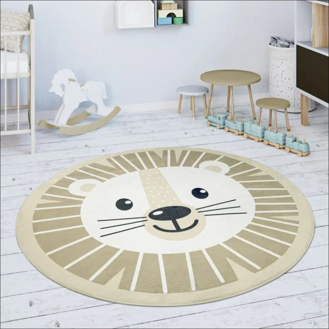 Kilimas NI5102 - €59 Save 15% 100-200, 50-100, __label:Pristatymas 5-14 d.d., color-smelio, kilimai 80 cm round