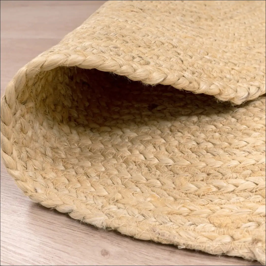 Kilimas NI5106 - 100-200, 50-100, __label:Pristatymas 5-14 d.d., apvalus, color-Ivory Kilimai Handmade Round Monochrome