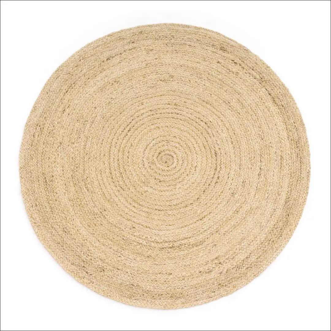 Kilimas NI5106 - 100-200, 50-100, __label:Pristatymas 5-14 d.d., apvalus, color-Ivory Kilimai Handmade Round Monochrome