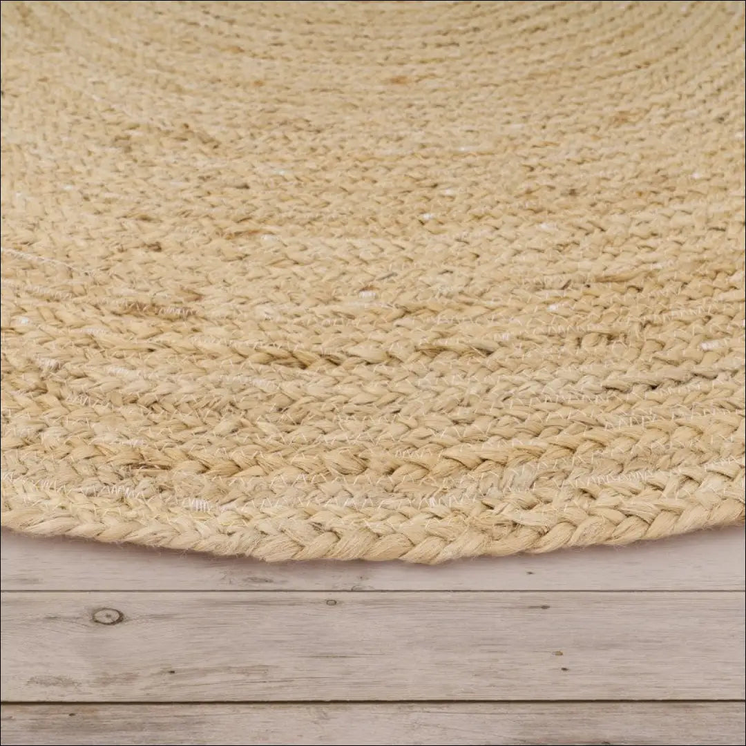 Kilimas NI5106 - 100-200, 50-100, __label:Pristatymas 5-14 d.d., apvalus, color-Ivory Kilimai Handmade Round Monochrome