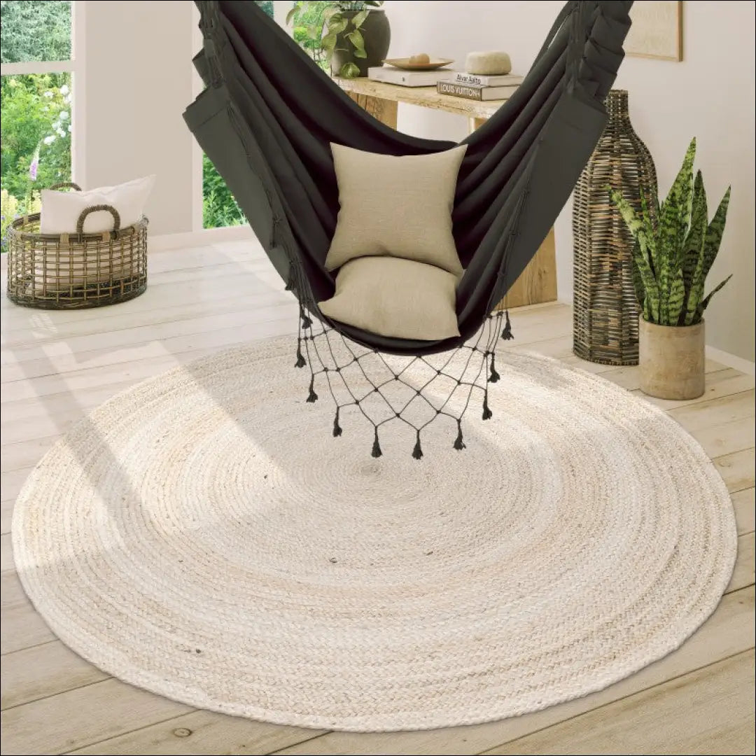 Kilimas NI5107 - €73 Save 15% 100-200, 50-100, __label:Pristatymas 5-14 d.d., color-White, kilimai 100 cm round