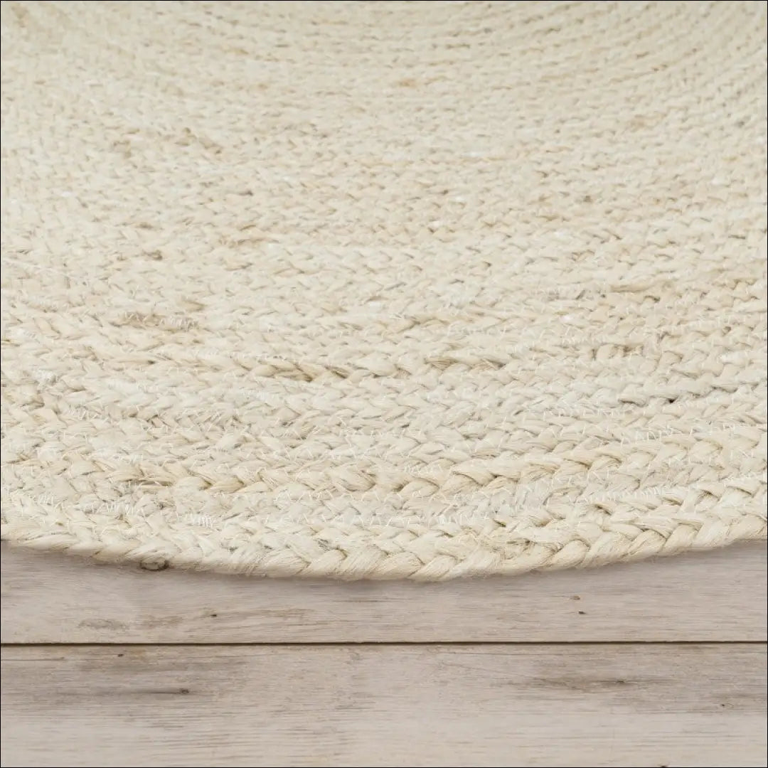 Kilimas NI5107 - 100-200, 50-100, __label:Pristatymas 5-14 d.d., color-White, kilimai Kilimai Handmade Round Monochrome