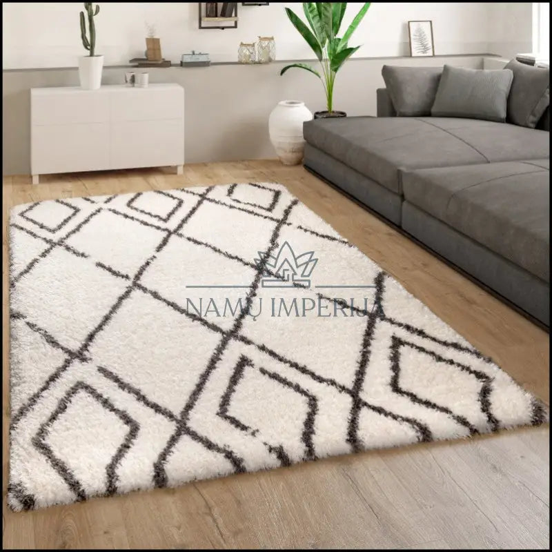 Kilimas NI5181 - €109 Save 15% 100-200, 50-100, __label:Pristatymas 5-14 d.d., color-kremas, kilimai 120x160 cm