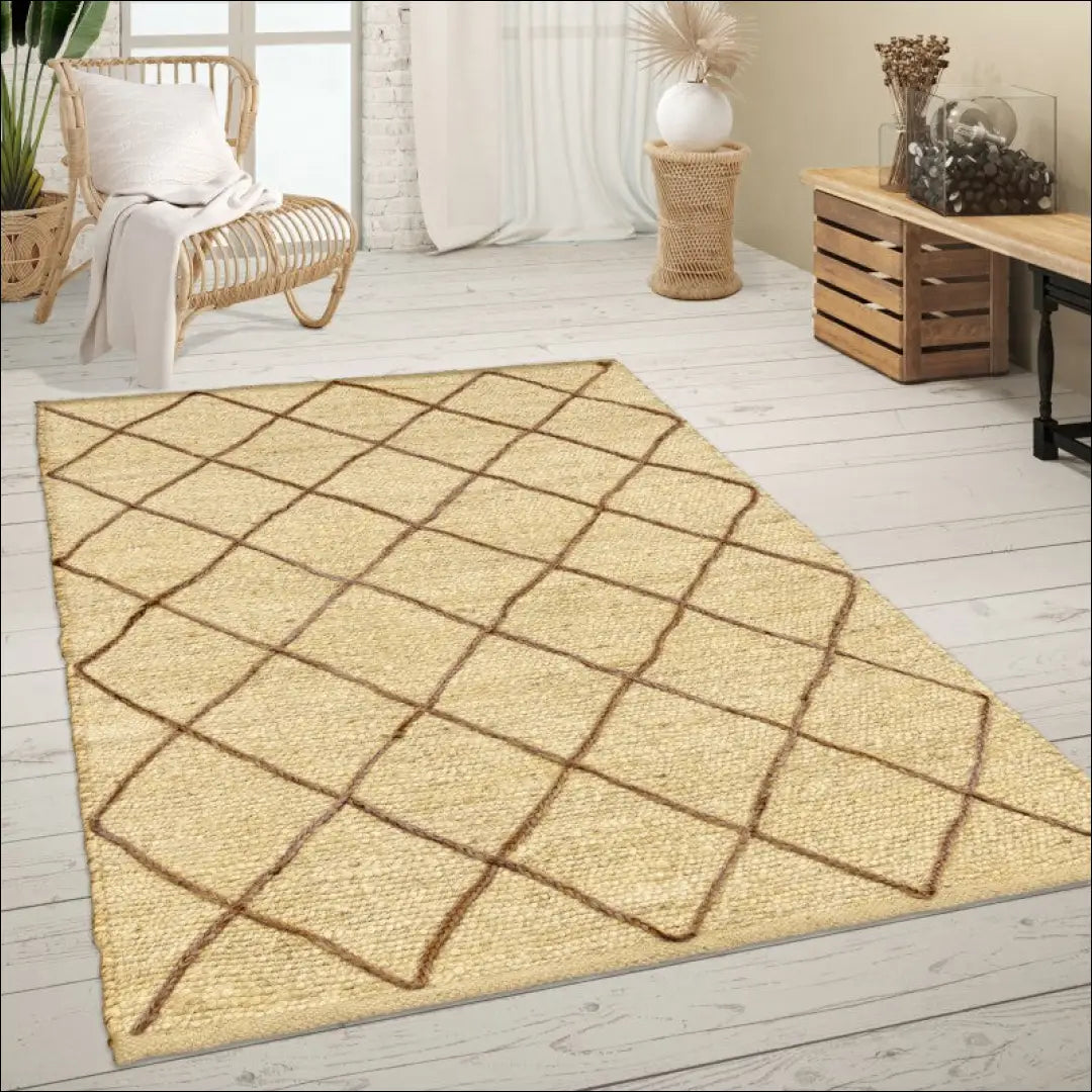 Kilimas NI5208 - €145 Save 15% 100-200, 50-100, __label:Pristatymas 5-14 d.d., color-kremas, kilimai 120 x 170 cm