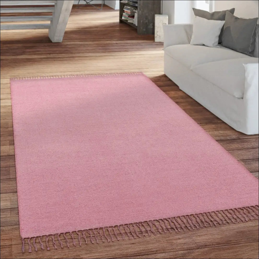 Kilimas NI5217 - €98 Save 15% 100-200, 50-100, __label:Pristatymas 5-14 d.d., color-rozine, kilimai 120x160 cm / Rožinė