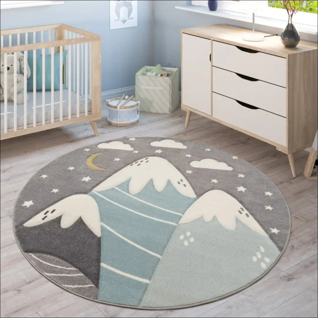 Kilimas NI5288 - €114 Save 15% 100-200, 50-100, __label:Pristatymas 5-14 d.d., color-pilka-melyna, kilimai 120 cm x 170