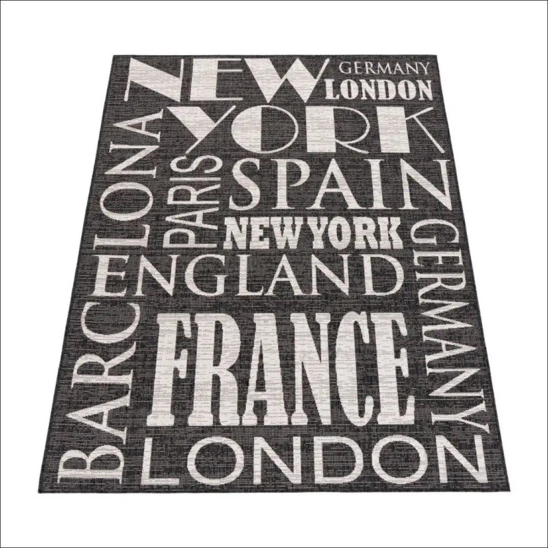 Kilimas NI5384 - 100-200, 25-50, 50-100, __label:Pristatymas 5-14 d.d., color-Anthracite Kilimai | Namų imperija Fast