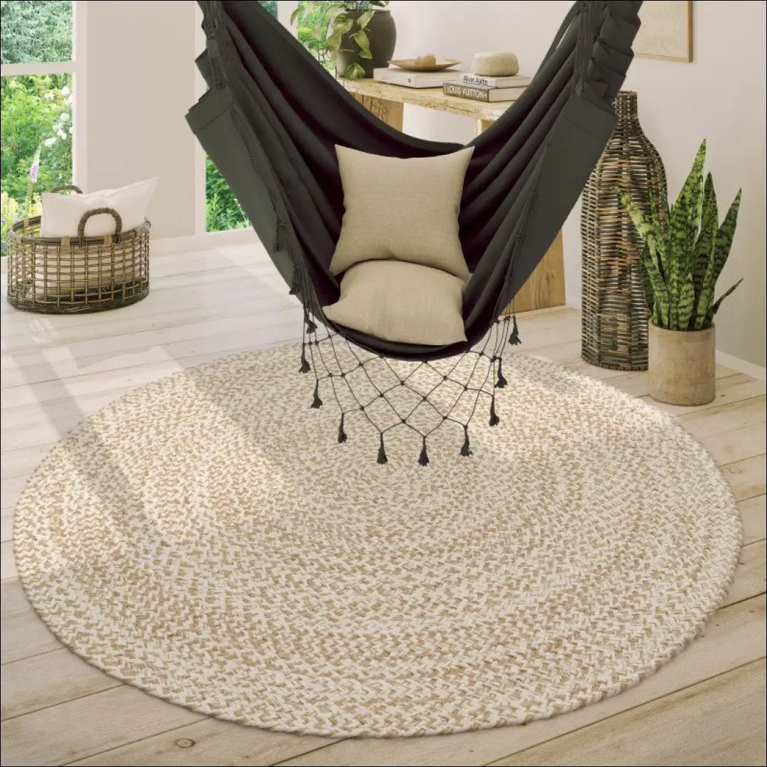 Kilimas NI5419 - €73 Save 15% 100-200, 50-100, __label:Pristatymas 5-14 d.d., color-smelio, kilimai 100 cm round