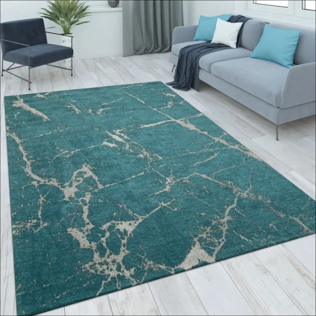 Kilimas NI5823 - €145 Save 15% 100-200, 50-100, __label:Pristatymas 5-14 d.d., color-turkis, kilimai 120 x 170 cm