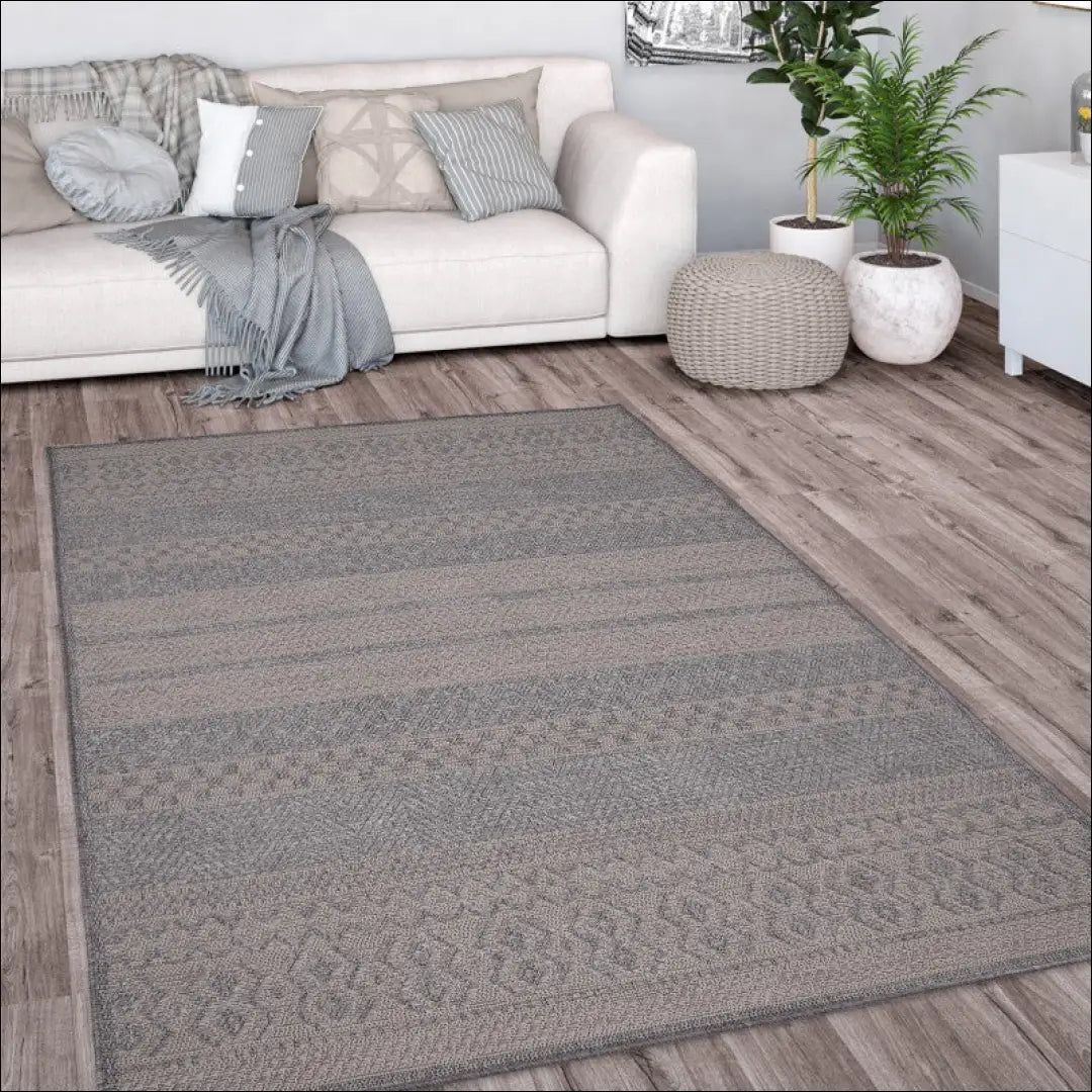 Kilimas NI5846 - €87 Save 15% 100-200, 50-100, __label:Pristatymas 5-14 d.d., color-pilka, kilimai 120 cm skersmuo