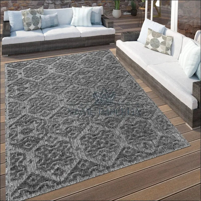 Kilimas NI5848 - €67 Save 15% 100-200, 50-100, __label:Pristatymas 5-14 d.d., color-Anthracite, kilimai 120 cm skersmuo