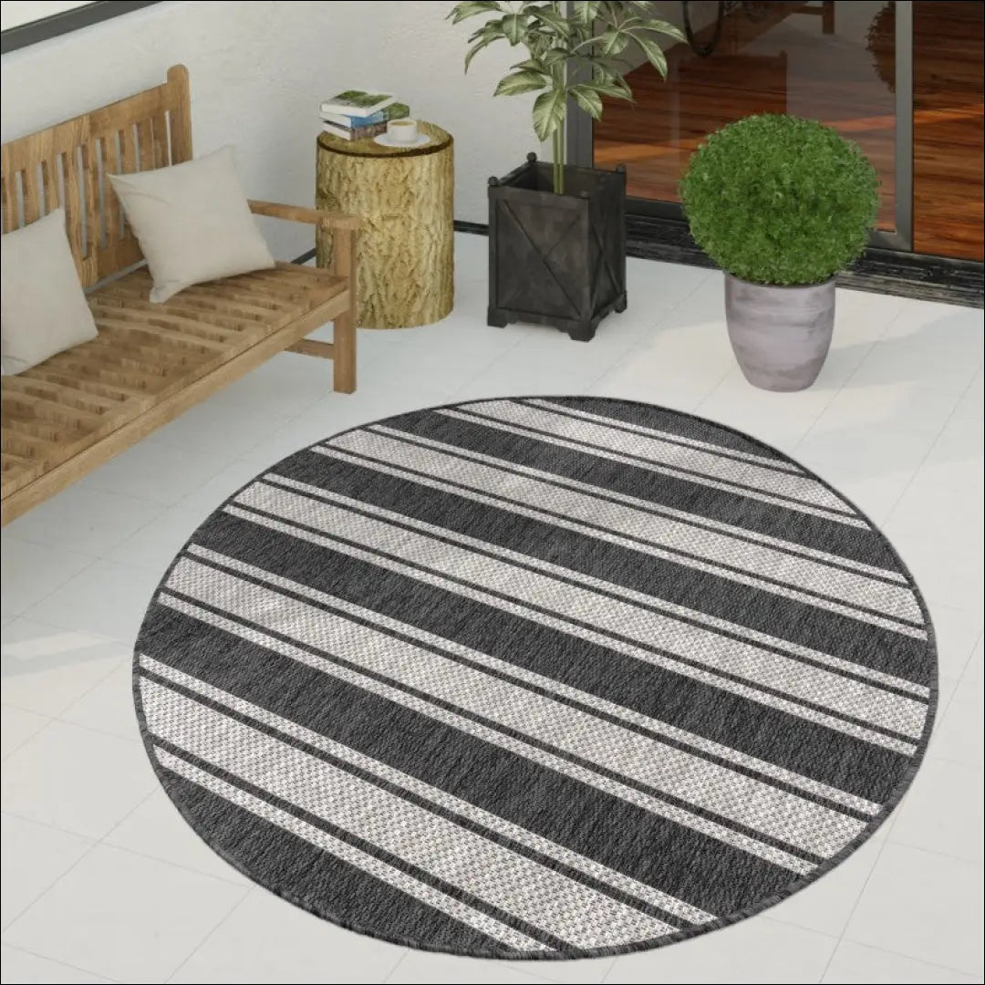 Kilimas NI5850 - €78 Save 15% 100-200, 50-100, __label:Pristatymas 5-14 d.d., color-pilka, kilimai 120 cm skersmuo