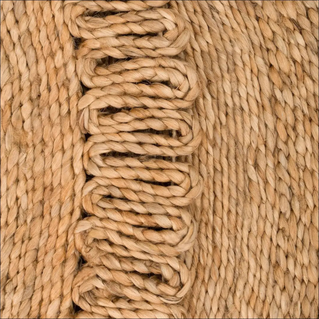 Kilimas NI5851 - 100-200, 50-100, __label:Pristatymas 5-14 d.d., color-Nature, kilimai Kilimai Jute Rug Handmade Round
