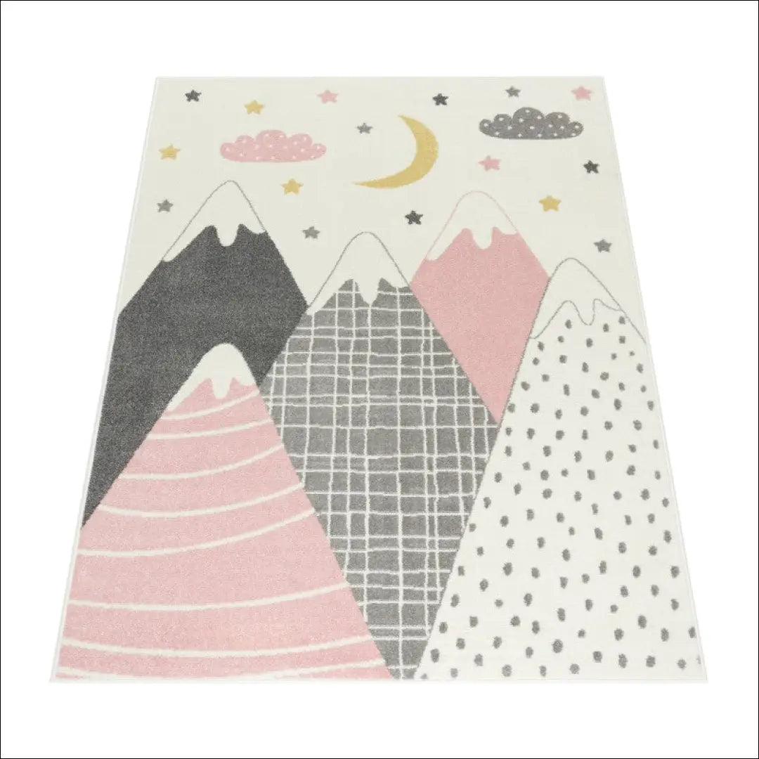 Kilimas NI5858 - 100-200, 50-100, __label:Pristatymas 5-14 d.d., color-rozine, kilimai Kilimai Kids Rug Nursery Girls