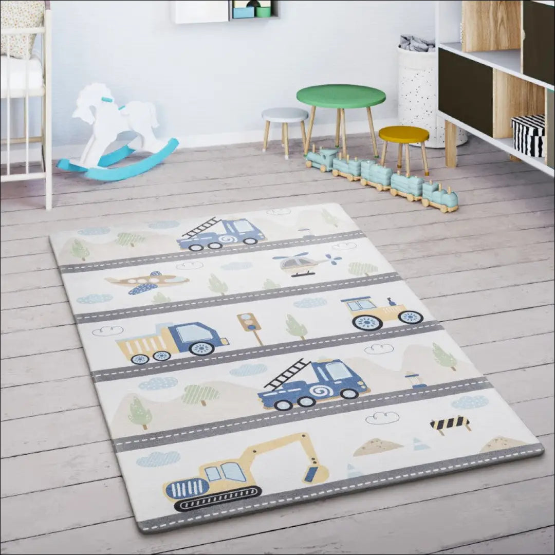 Kilimas NI5864 - 100-200, 50-100, __label:Pristatymas 5-14 d.d., color-margas, kilimai Kilimai Kids Rug Nursery Road