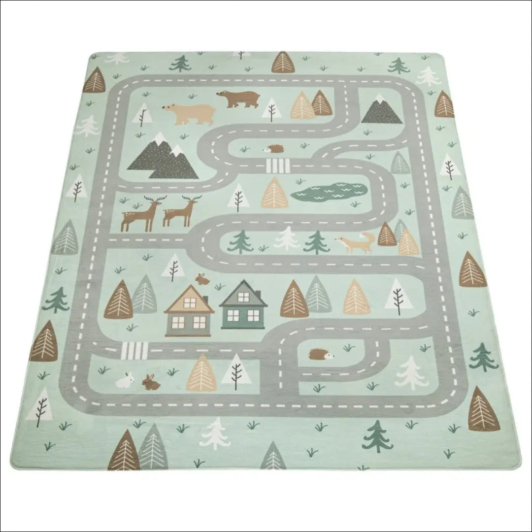 Kilimas NI5866 - 100-200, 50-100, __label:Pristatymas 5-14 d.d., color-turkis, kilimai Kilimai Kids Rug Girls Boys Road