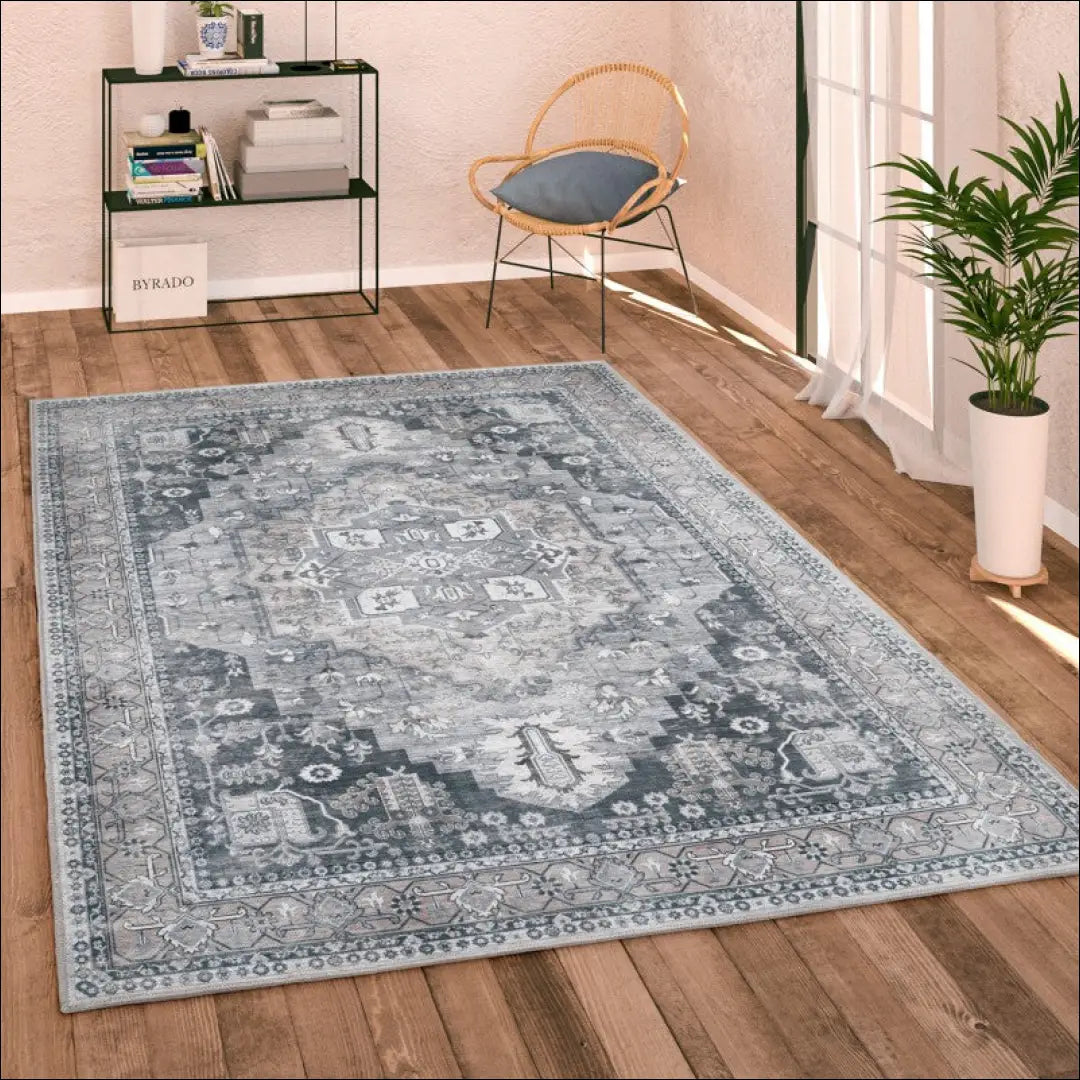 Kilimas NI5874 - €80 Save 15% 100-200, 50-100, __label:Pristatymas 5-14 d.d., color-pilka, kilimai 120 cm skersmuo