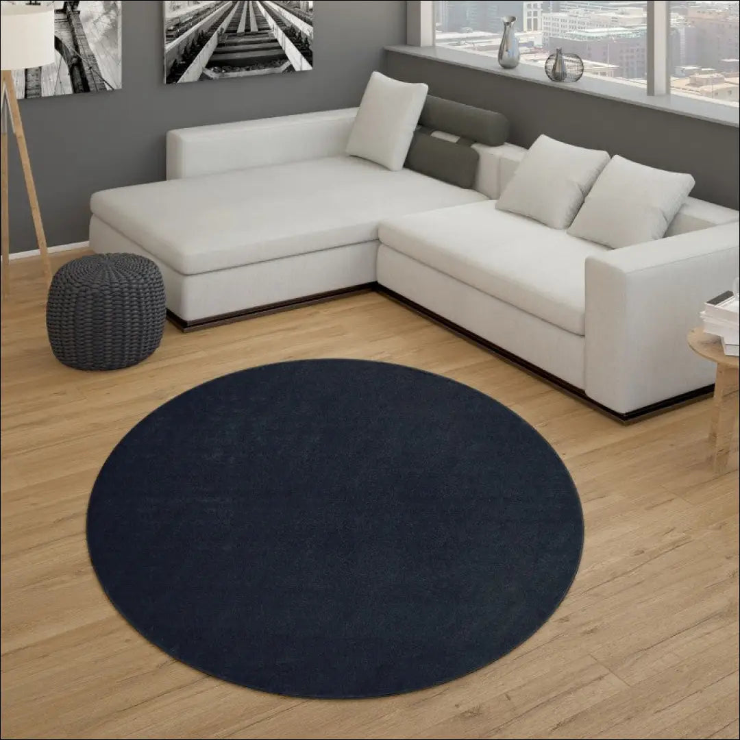 Kilimas NI5894 - 100-200, 25-50, 50-100, __label:Pristatymas 5-14 d.d., color-Navy melyna Kilimai Rug Bedroom Modern