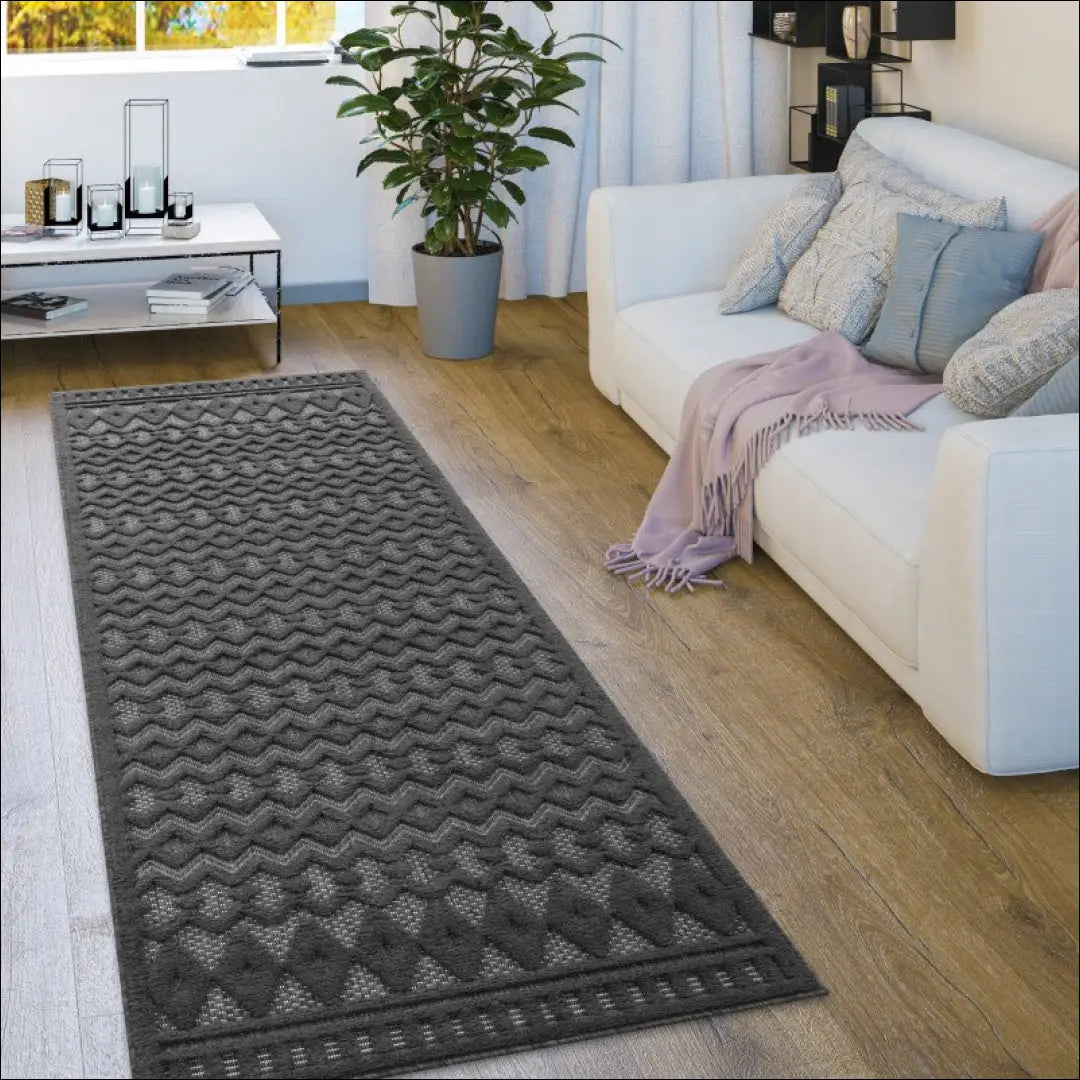 Kilimas NI5905 - 100-200, 50-100, __label:Pristatymas 5-14 d.d., color-Anthracite, kilimai Kilimai Rug Balcony Living